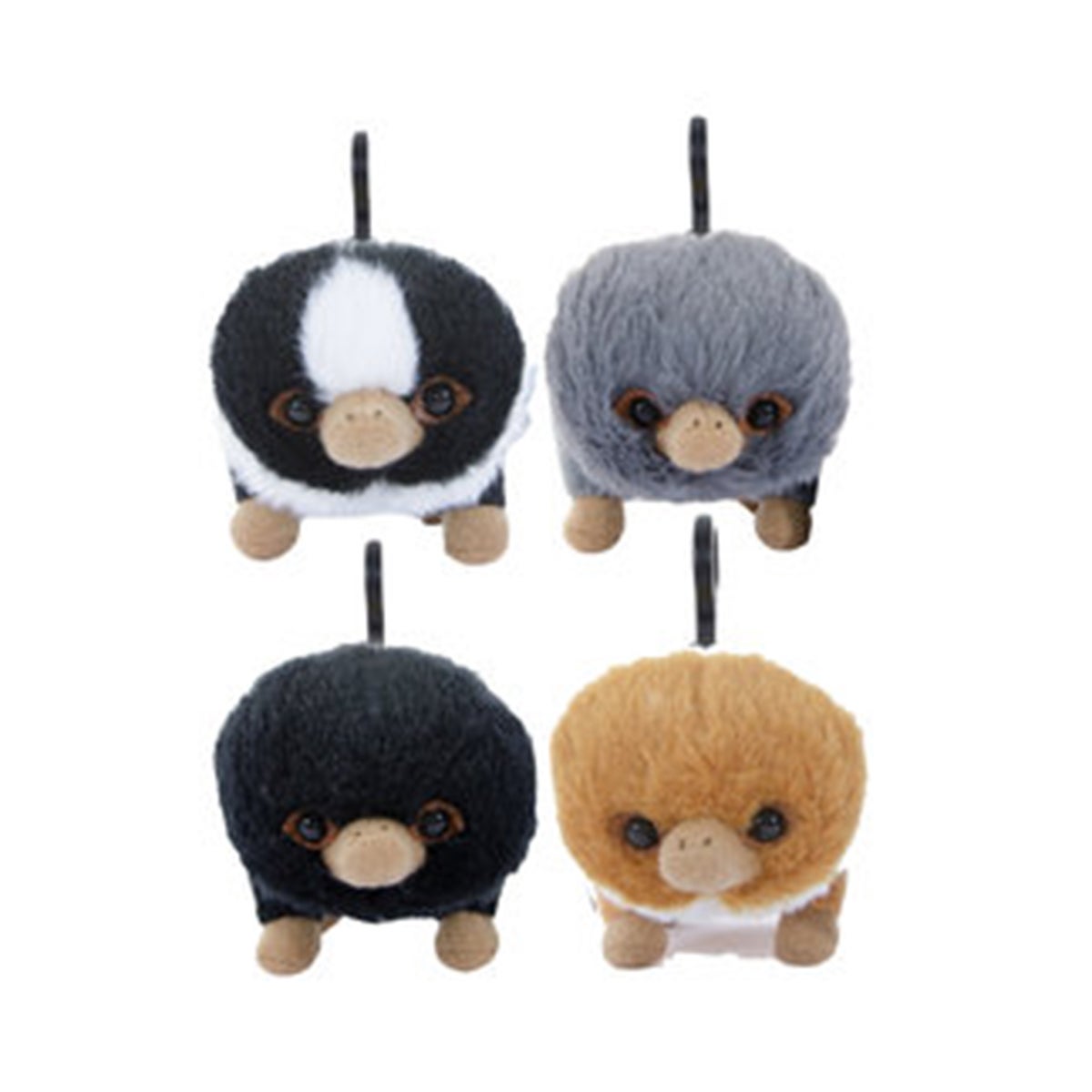 4" BEAST WIZARDING WORLD BABY NIFFLER W/ CLIP ASST (24) ENG
